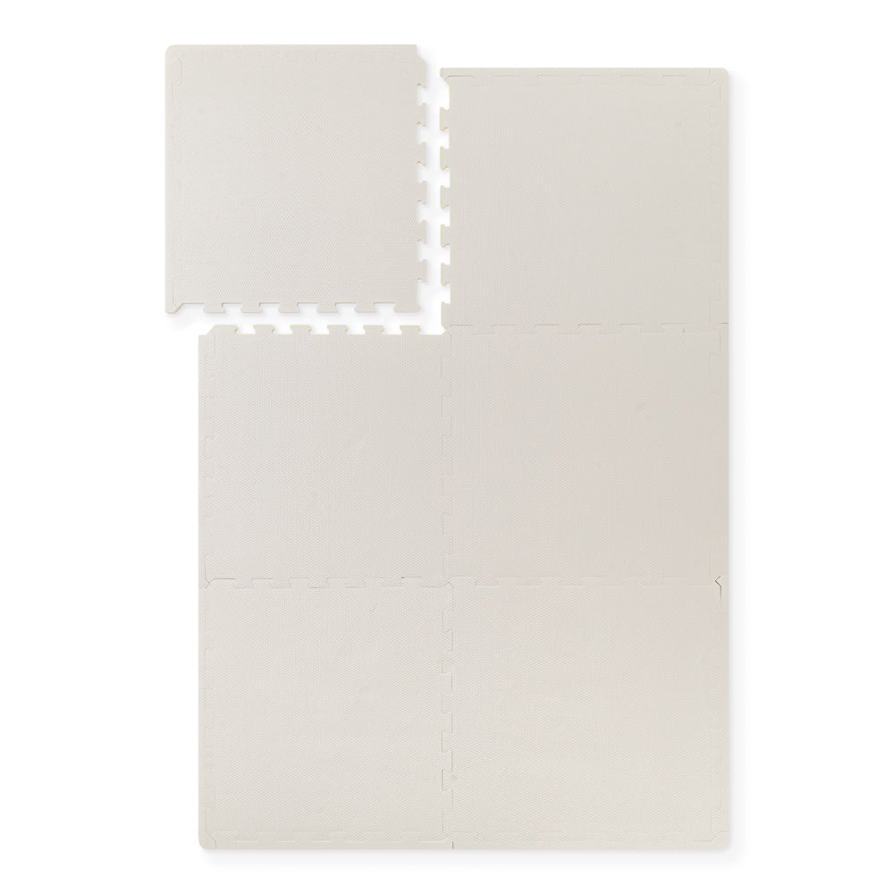 Schaumstoff-Spielmatte quadratisch - Pastel Grau