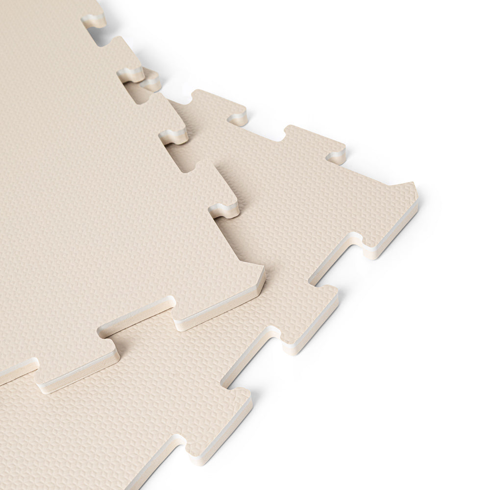 Schaumstoff-Spielmatte quadratisch - Soft Braun