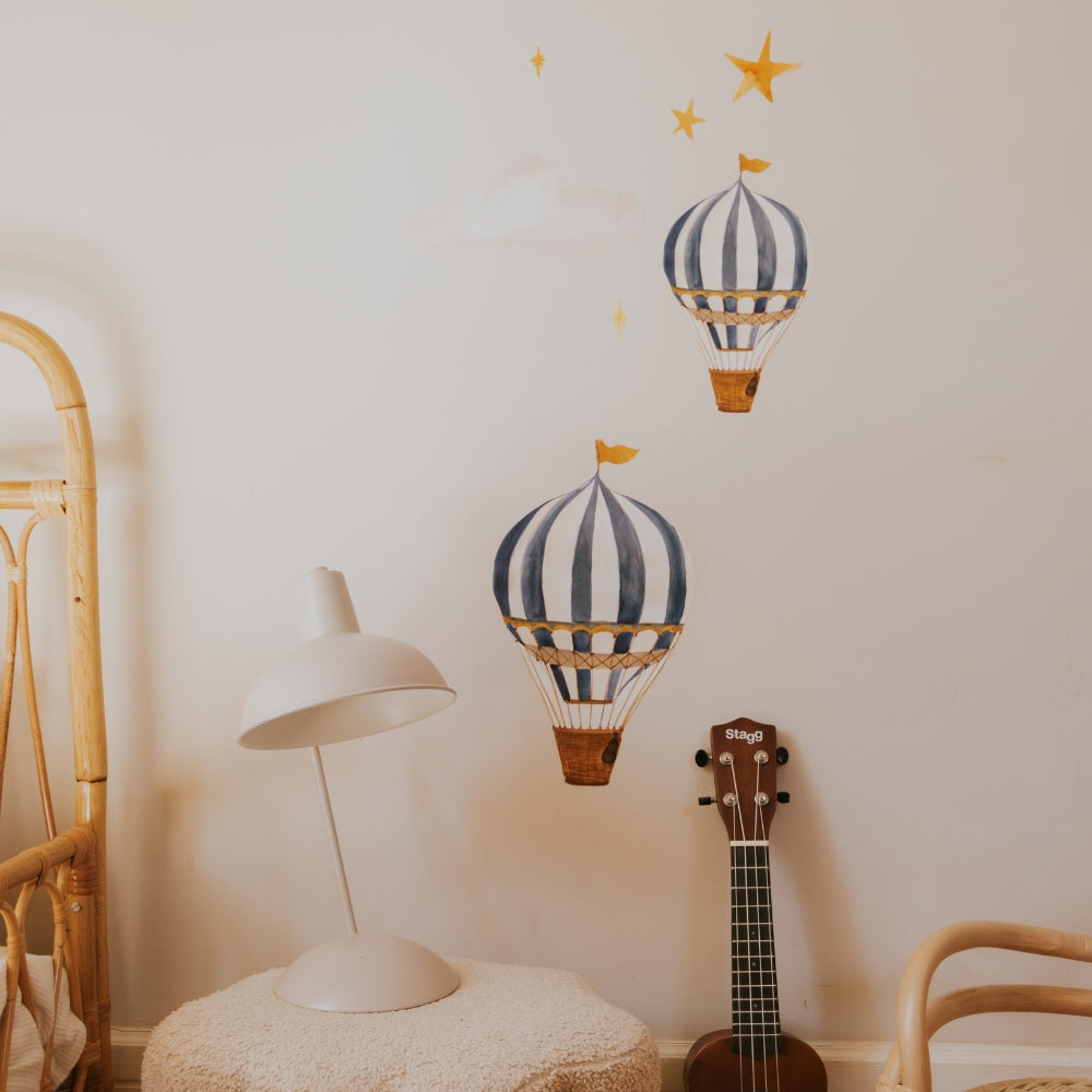 Wandsticker dreamy balloons Blau