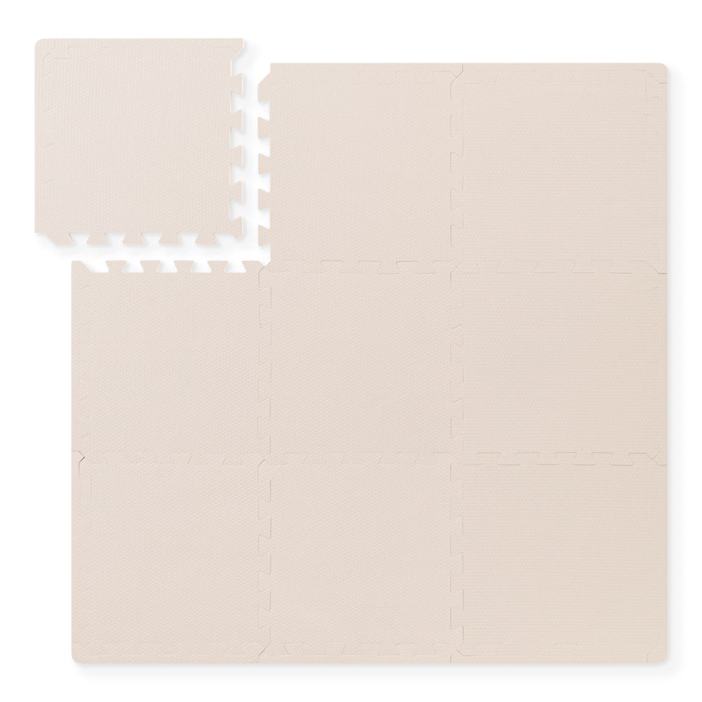 Schaumstoff-Spielmatte quadratisch - Soft Brown