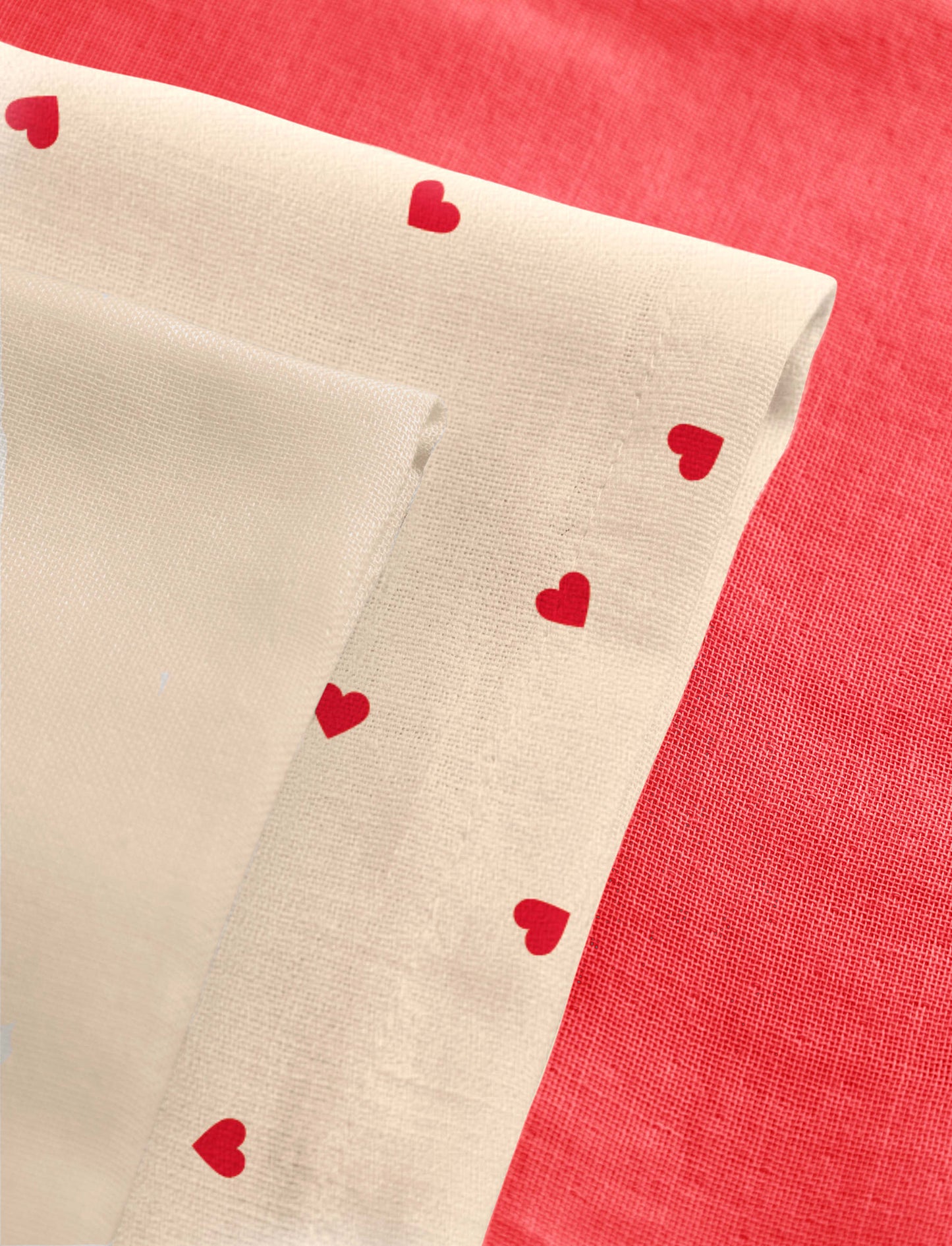 Bora Swaddle Muslin 3er Set Love dust red